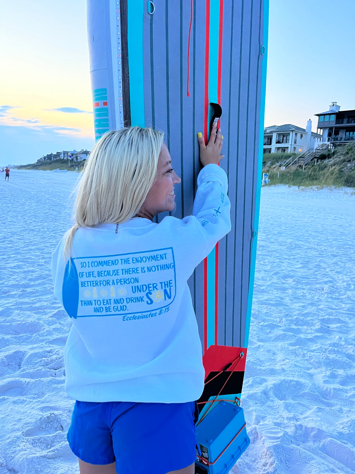 Tribal Surf Crewneck