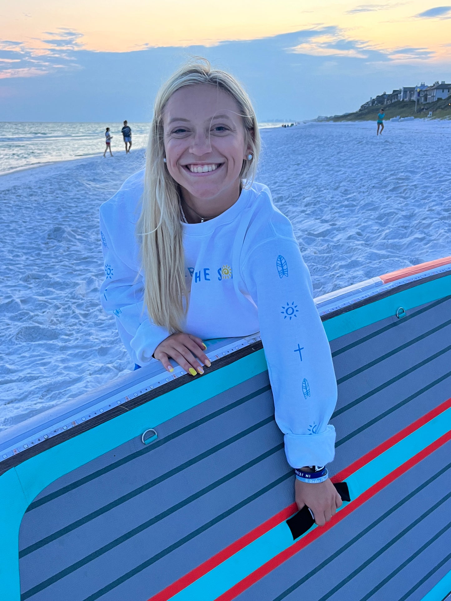 Tribal Surf  Crewneck